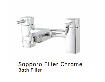 iCladd Sapporo Filler Chrome Bath Filler